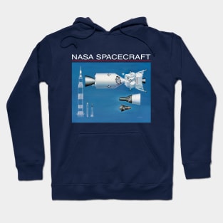 NASA Spacecraft Comparison Hoodie